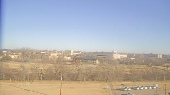 Weather camera view of Fort Hays State University.