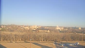 Weather camera view of Fort Hays State University.