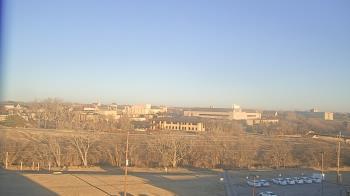 Weather camera view of Fort Hays State University.