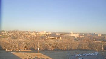 Weather camera view of Fort Hays State University.