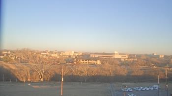 Weather camera view of Fort Hays State University.