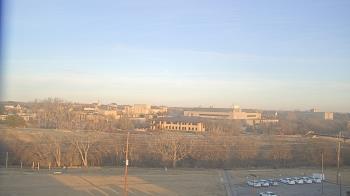 Weather camera view of Fort Hays State University.