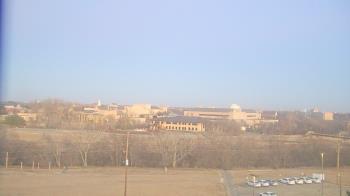 Weather camera view of Fort Hays State University.