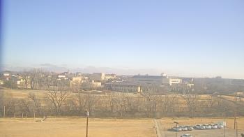 Weather camera view of Fort Hays State University.