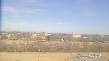 Weather camera view of Fort Hays State University.