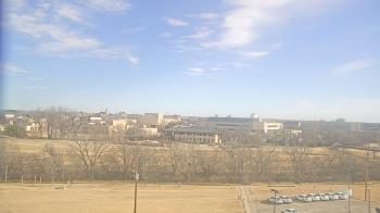Weather camera view of Fort Hays State University.