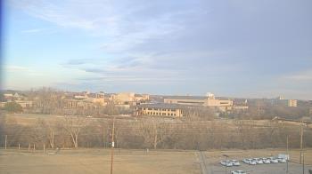Weather camera view of Fort Hays State University.