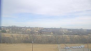 Weather camera view of Fort Hays State University.