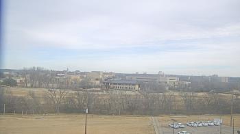Weather camera view of Fort Hays State University.