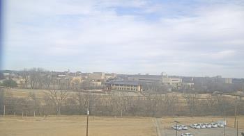 Weather camera view of Fort Hays State University.