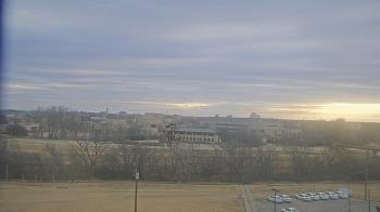 Weather camera view of Fort Hays State University.