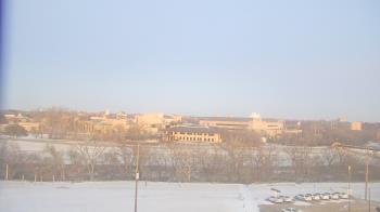 Weather camera view of Fort Hays State University.