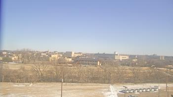 Weather camera view of Fort Hays State University.