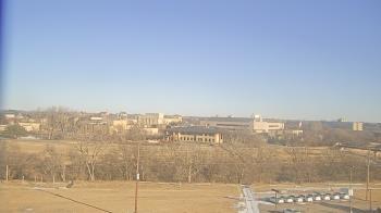 Weather camera view of Fort Hays State University.