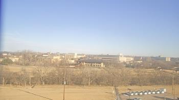 Weather camera view of Fort Hays State University.