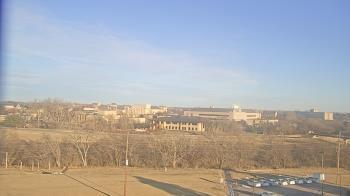 Weather camera view of Fort Hays State University.