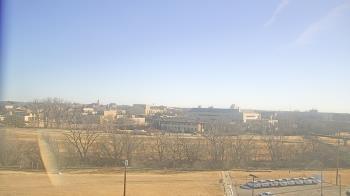 Weather camera view of Fort Hays State University.