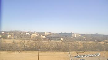 Weather camera view of Fort Hays State University.