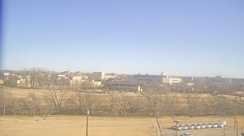 Weather camera view of Fort Hays State University.