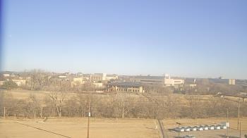 Weather camera view of Fort Hays State University.