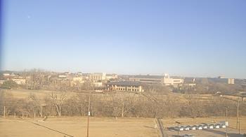 Weather camera view of Fort Hays State University.