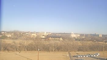 Weather camera view of Fort Hays State University.