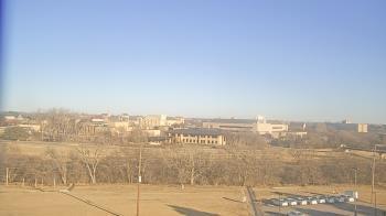 Weather camera view of Fort Hays State University.