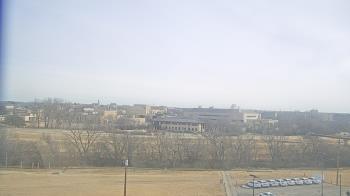 Weather camera view of Fort Hays State University.