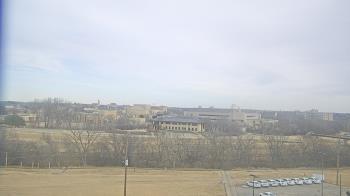 Weather camera view of Fort Hays State University.