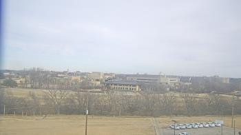 Weather camera view of Fort Hays State University.
