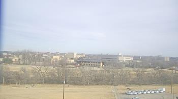 Weather camera view of Fort Hays State University.