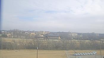 Weather camera view of Fort Hays State University.