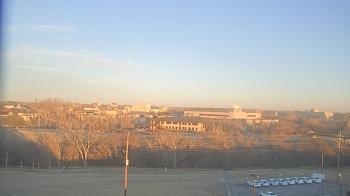 Weather camera view of Fort Hays State University.