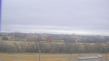 Weather camera view of Fort Hays State University.