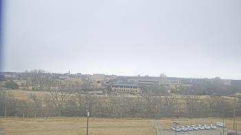 Weather camera view of Fort Hays State University.