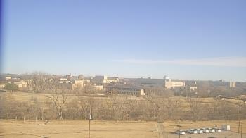 Weather camera view of Fort Hays State University.