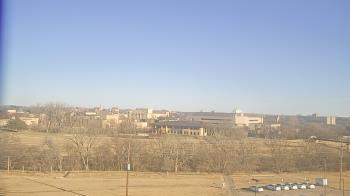 Weather camera view of Fort Hays State University.