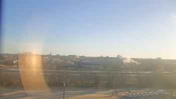 Weather camera view of Fort Hays State University.