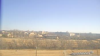 Weather camera view of Fort Hays State University.