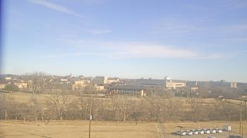 Weather camera view of Fort Hays State University.