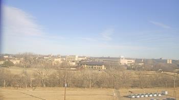 Weather camera view of Fort Hays State University.