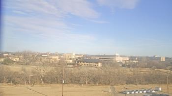 Weather camera view of Fort Hays State University.