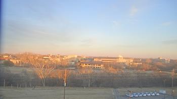 Weather camera view of Fort Hays State University.