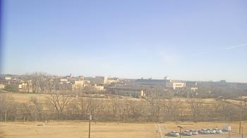 Weather camera view of Fort Hays State University.