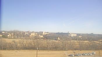 Weather camera view of Fort Hays State University.