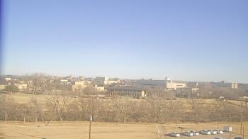 Weather camera view of Fort Hays State University.