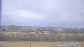 Weather camera view of Fort Hays State University.