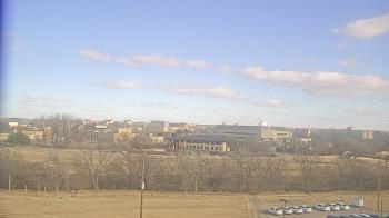 Weather camera view of Fort Hays State University.