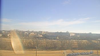 Weather camera view of Fort Hays State University.