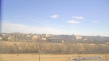 Weather camera view of Fort Hays State University.